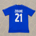 Zinedine Zidane Juventus 1999/2000 Blue Retro Football Jersey Kit