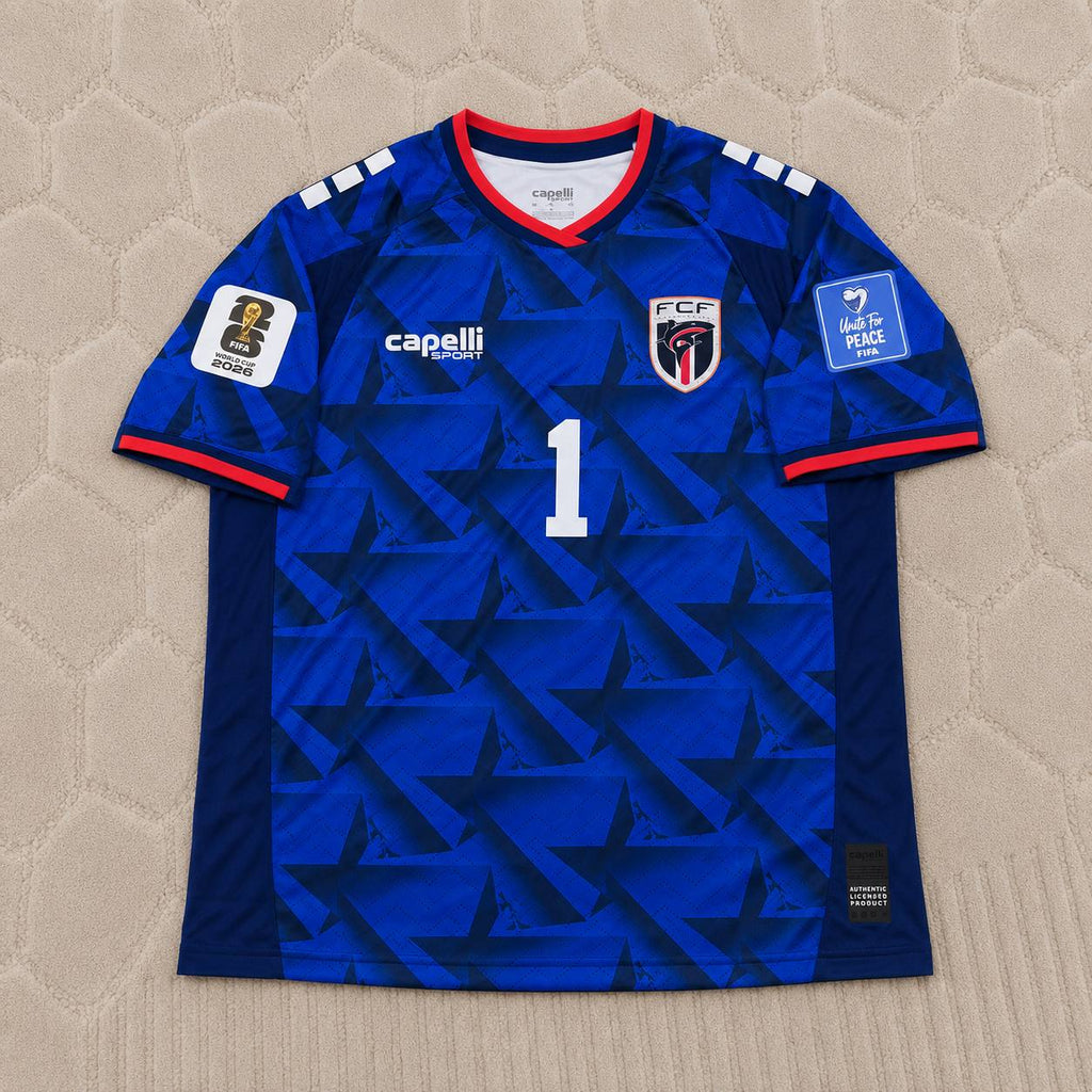 Vozinha Goalkeeper Cape Verde World Cup 2026 Home Football Jersey Shirt Trikot Maillot