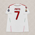 Alexandre Pato 7 - Milan 2011-2012 Away White Retro Jersey Trikot