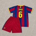 Xavi Hernandez Barcelona 2010/11 Kids Kit Kindertrikot Maillot Enfant Kindertrui Soccer Shirt