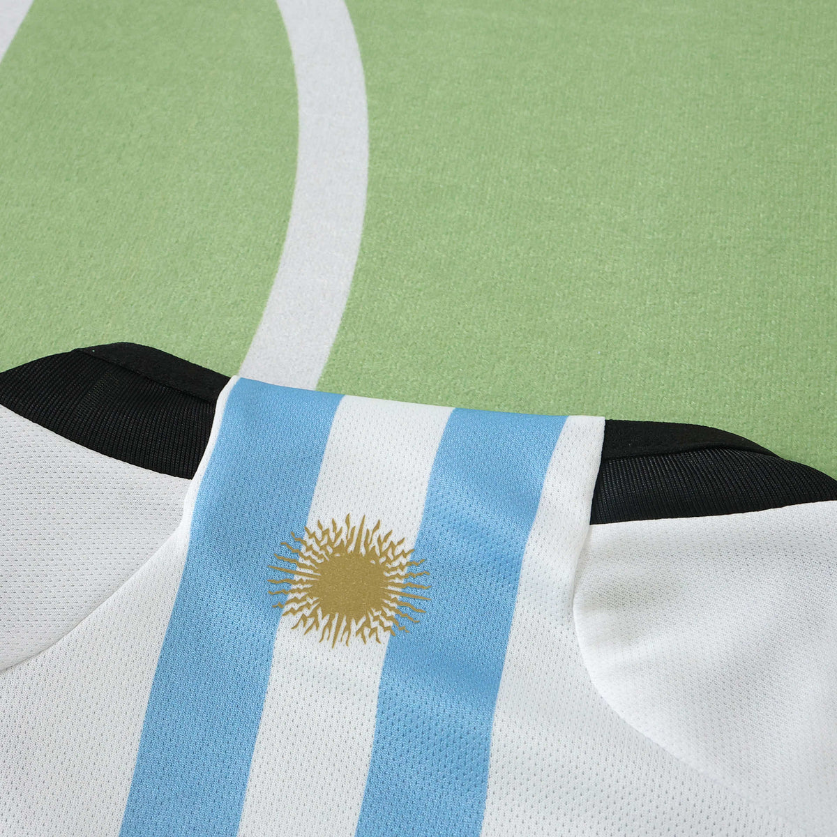 Lionel Messi 2022 World Cup Argentina home Fan version Jersey Kit Shirt Trikot Maillot