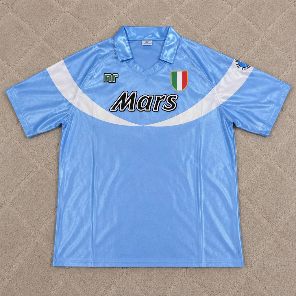 Diego Armando Maradona Napoli 1990-1991 Retro Football Jersey