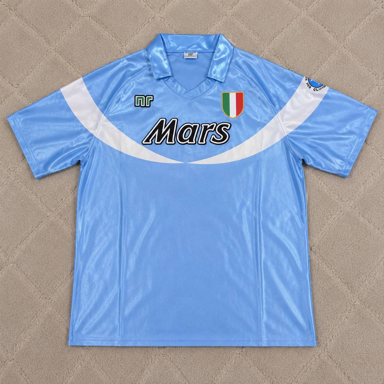 Diego Armando Maradona Napoli 1990-1991 Retro Football Jersey