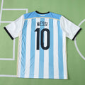 Lionel Messi 2014 World Cup Argentina home Fan version Jersey Soccer Shirt Kit