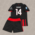 Luka Modric Milan New Season Jersey Home Kids Kit Soccer Shirt Trikot Soccer Shirt