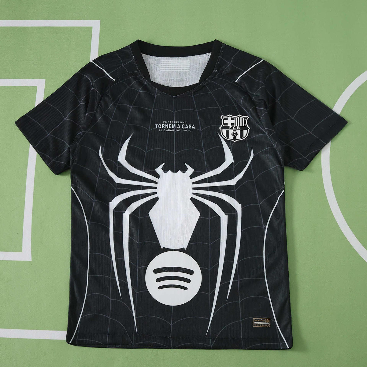 2026 FC Barcelona / Barça home Spider-Man Concept version Player version Jersey Soccer Shirt Trikot