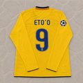 Samuel Eto'o FC Barcelona 08/09 Season Yellow Away Retro Jersey Trikot Soccer Shirt