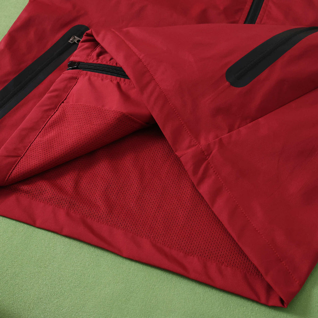2026/2027 FC Barcelona / Barça red hooded windbreaker