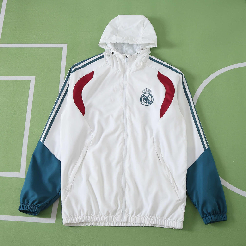 2026/2027 Real Madrid CF hooded windbreaker