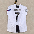Cristiano Ronaldo Juventus 2019-2020 Long Sleeve Retro Football Jersey (Kopya)