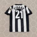 Zinedine Zidane Juventus 1997-1998 Home Retro Football Jersey