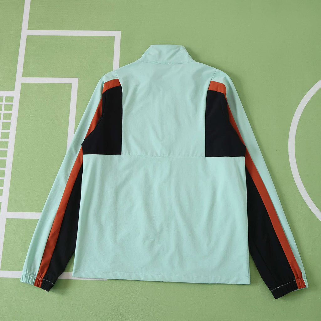 2026 France Mint green Windbreaker set