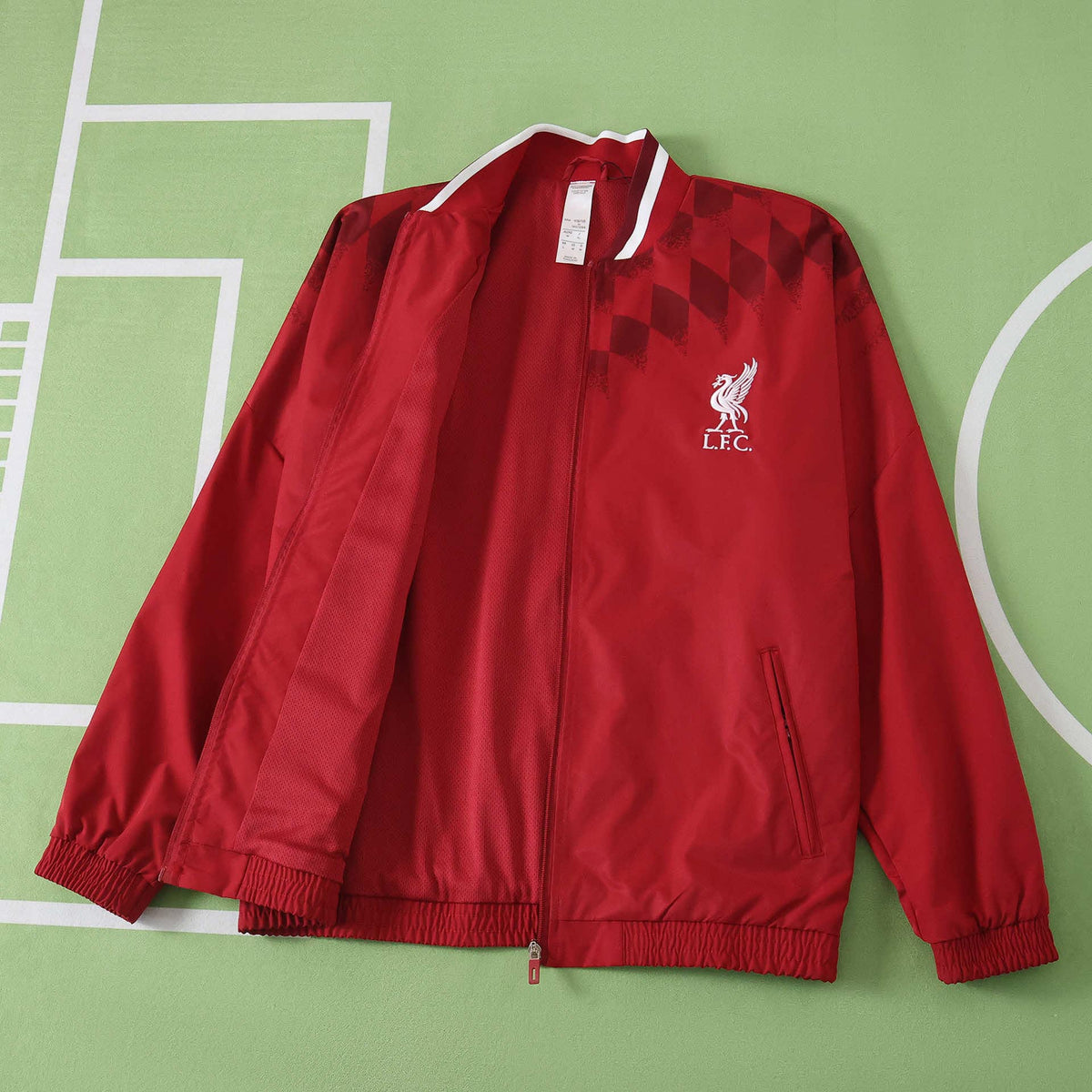 2026/2027 Liverpool F.C. red retro windbreaker