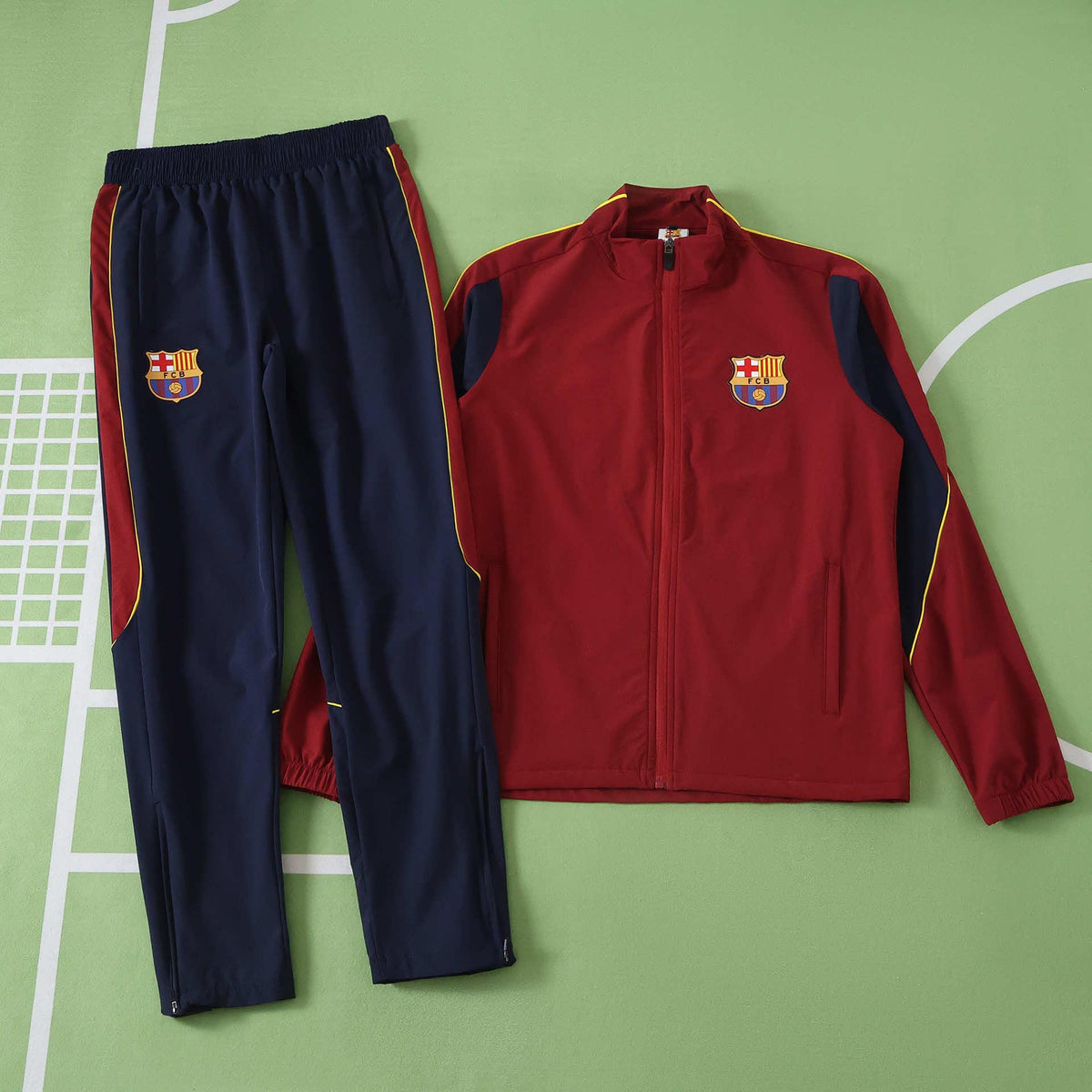 2026/2027 FC Barcelona / Barça red windbreaker Set