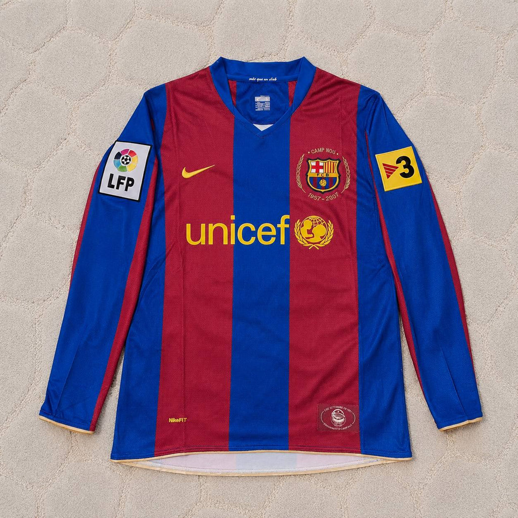 Thierry Henry Barcelona 2007 Retro Football Jersey