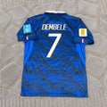 Ousmane Dembele France 2026 World Cup Home  Blue Football Jersey
