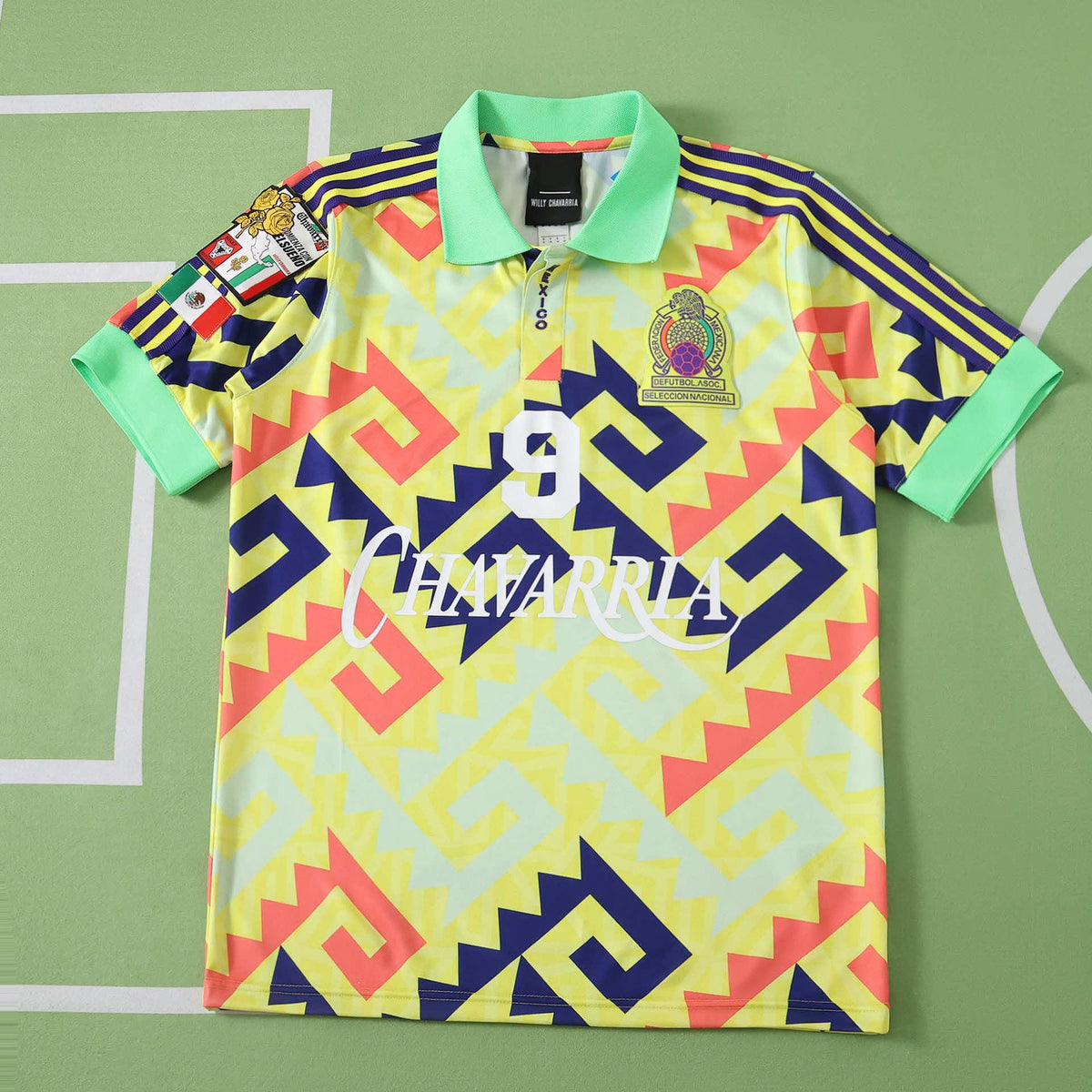 2026/2027 New Season Mexico Retro Concept Fan Version Soccer Jersey Trikot Maillot Shirt