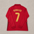 Cristiano Ronaldo Portugal 2020 EURO Long Sleeve Football Jersey Kit