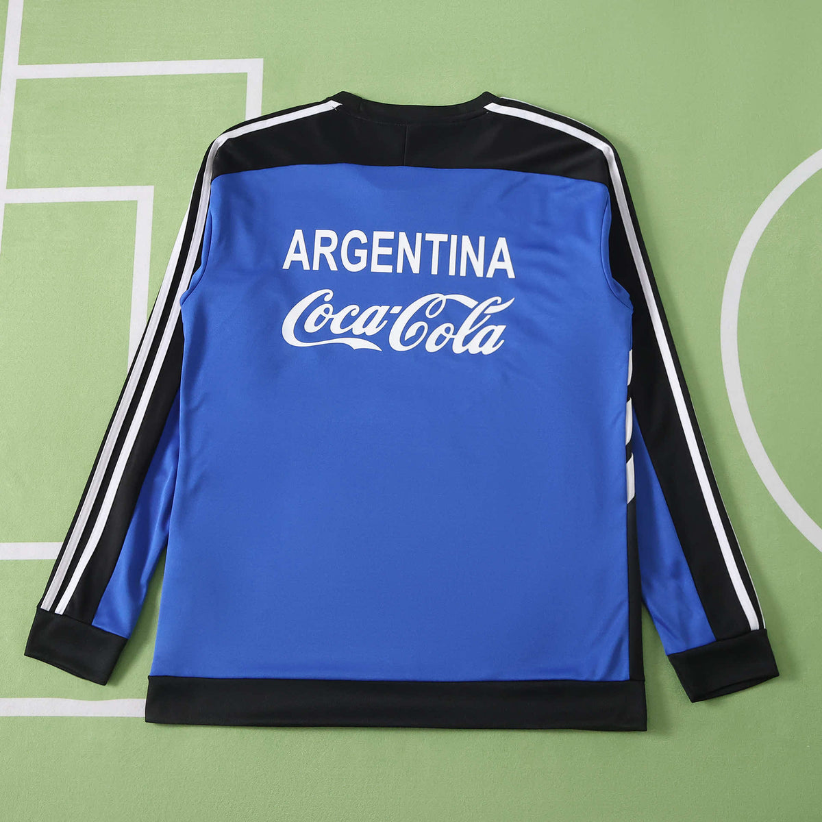 1994 Argentina blue Retro commemorative edition Long sleeves Fan version