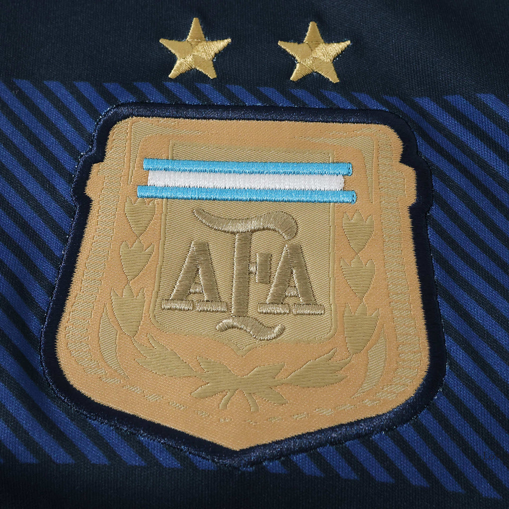 Lionel Messi 2014 World Cup Argentina away Fan version Trikot Maillot Jersey