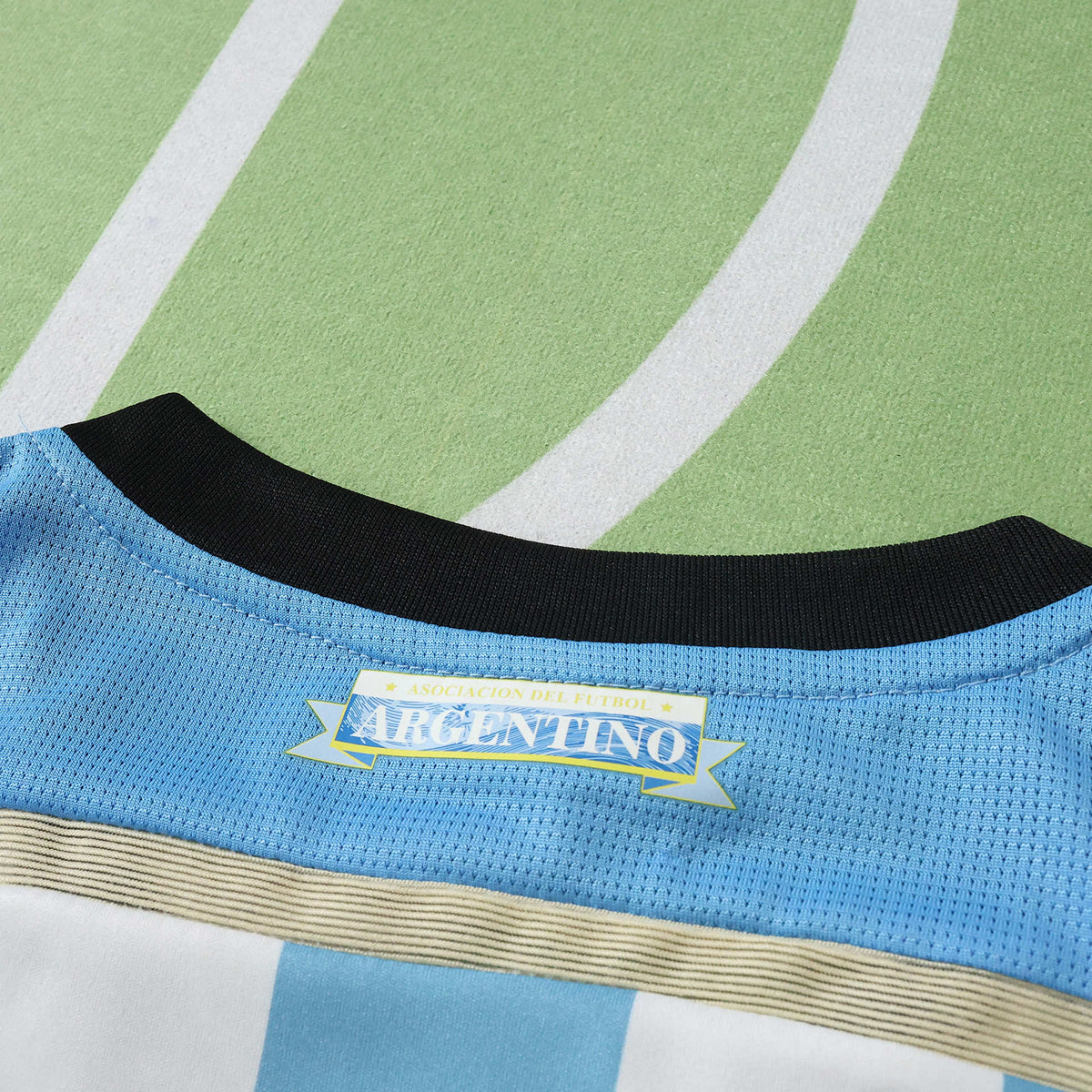 Lionel Messi 2014 World Cup Argentina home Fan version Jersey Soccer Shirt Kit