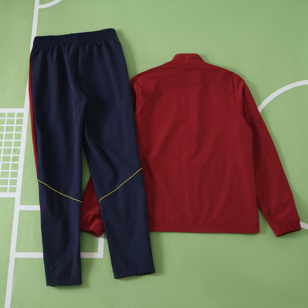 2026/2027 FC Barcelona / Barça red windbreaker Set