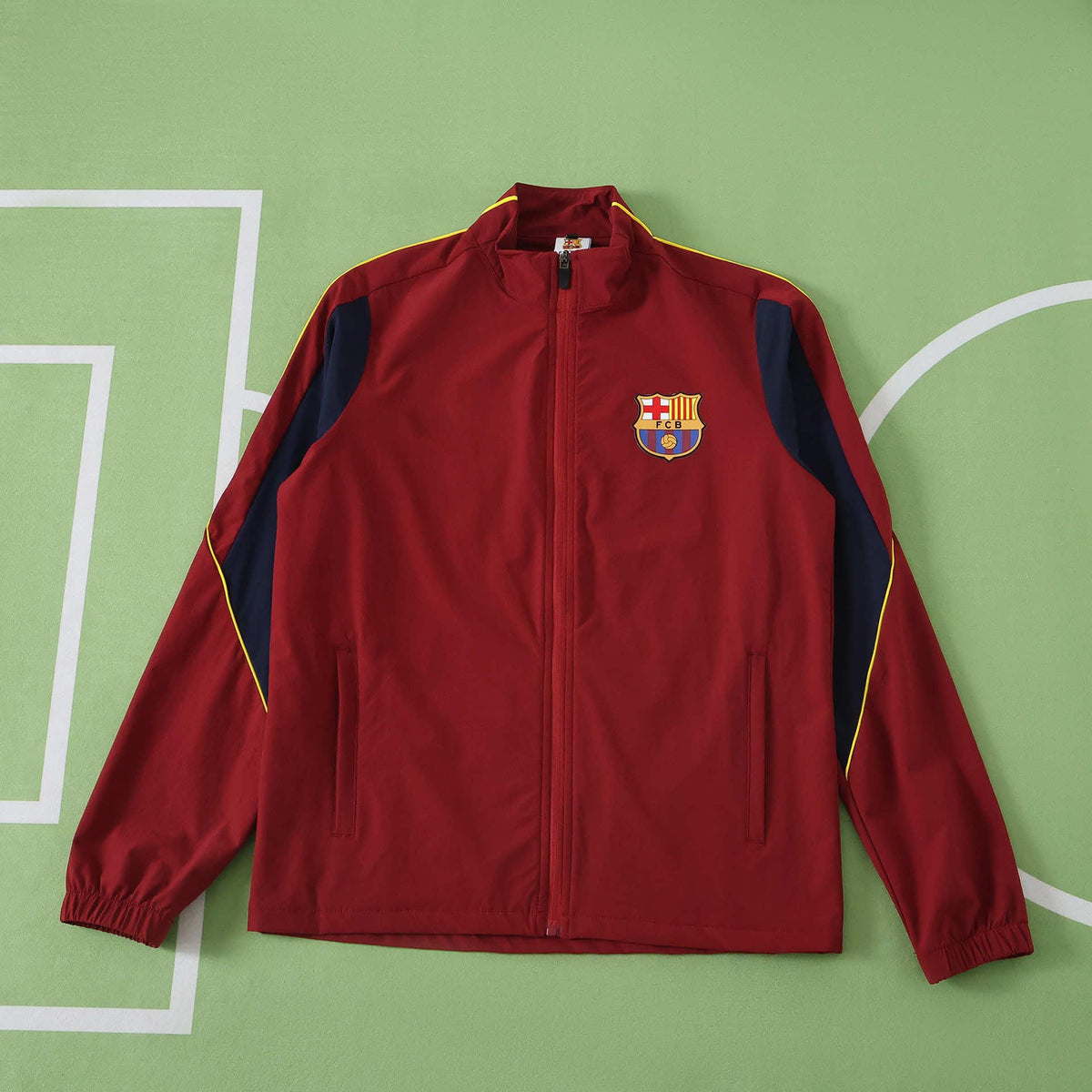 2026/2027 FC Barcelona / Barça red windbreaker Set