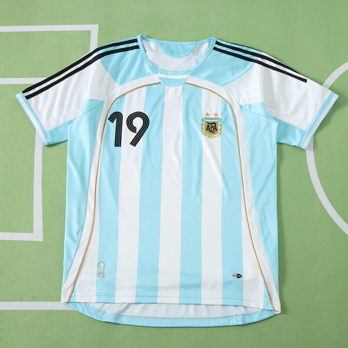 Lionel Messi 2006 World Cup Argentina home Fan version Jersey Trikot Maillot Kit
