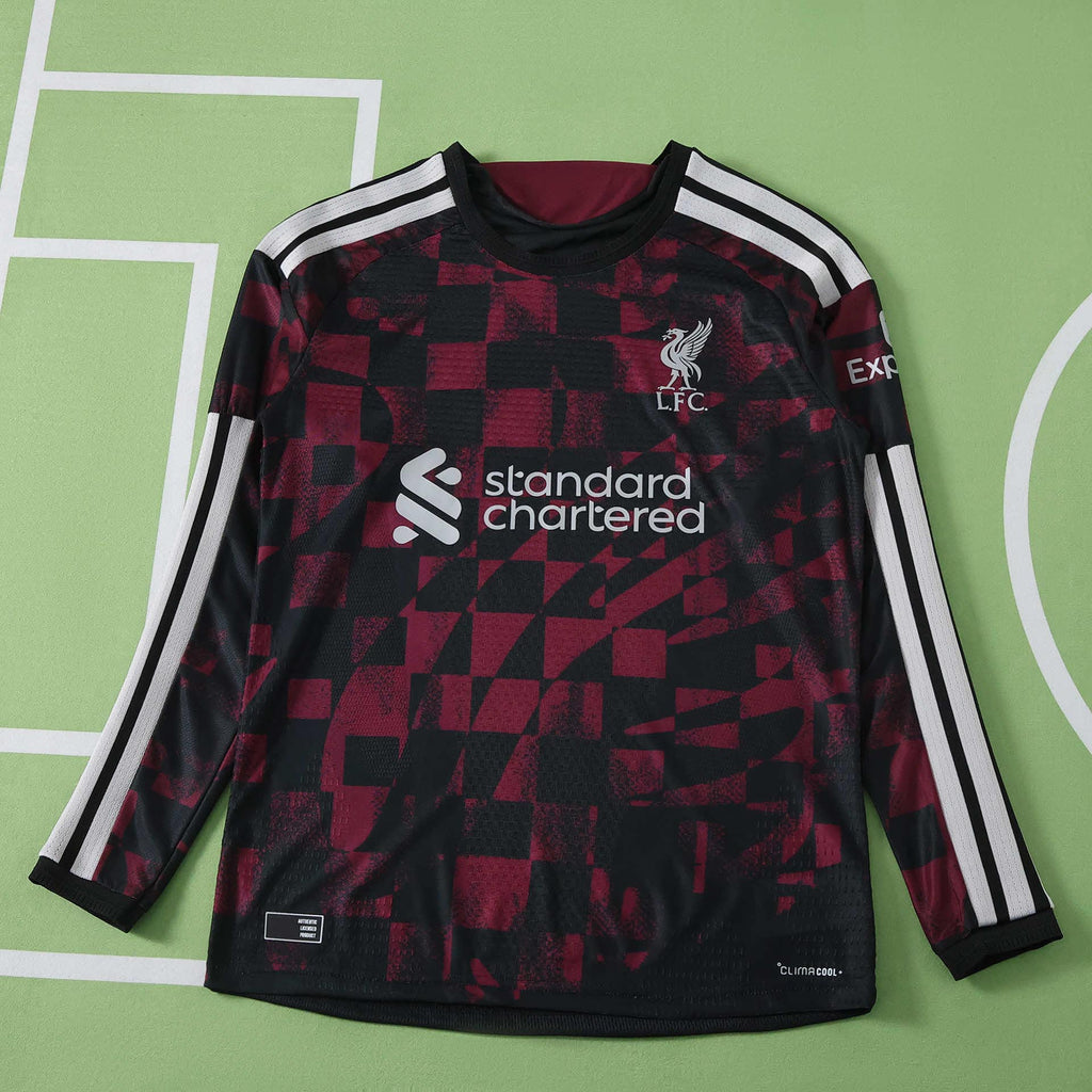 2026/2027 New Season Liverpool third long sleeves player shirt Jersey kit version