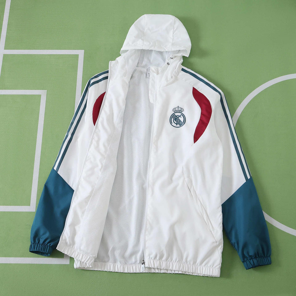 2026/2027 Real Madrid CF hooded windbreaker