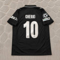 Rayan Cherki 10 Manchester City Black New Season 2026 Champions League Patch Football Jersey