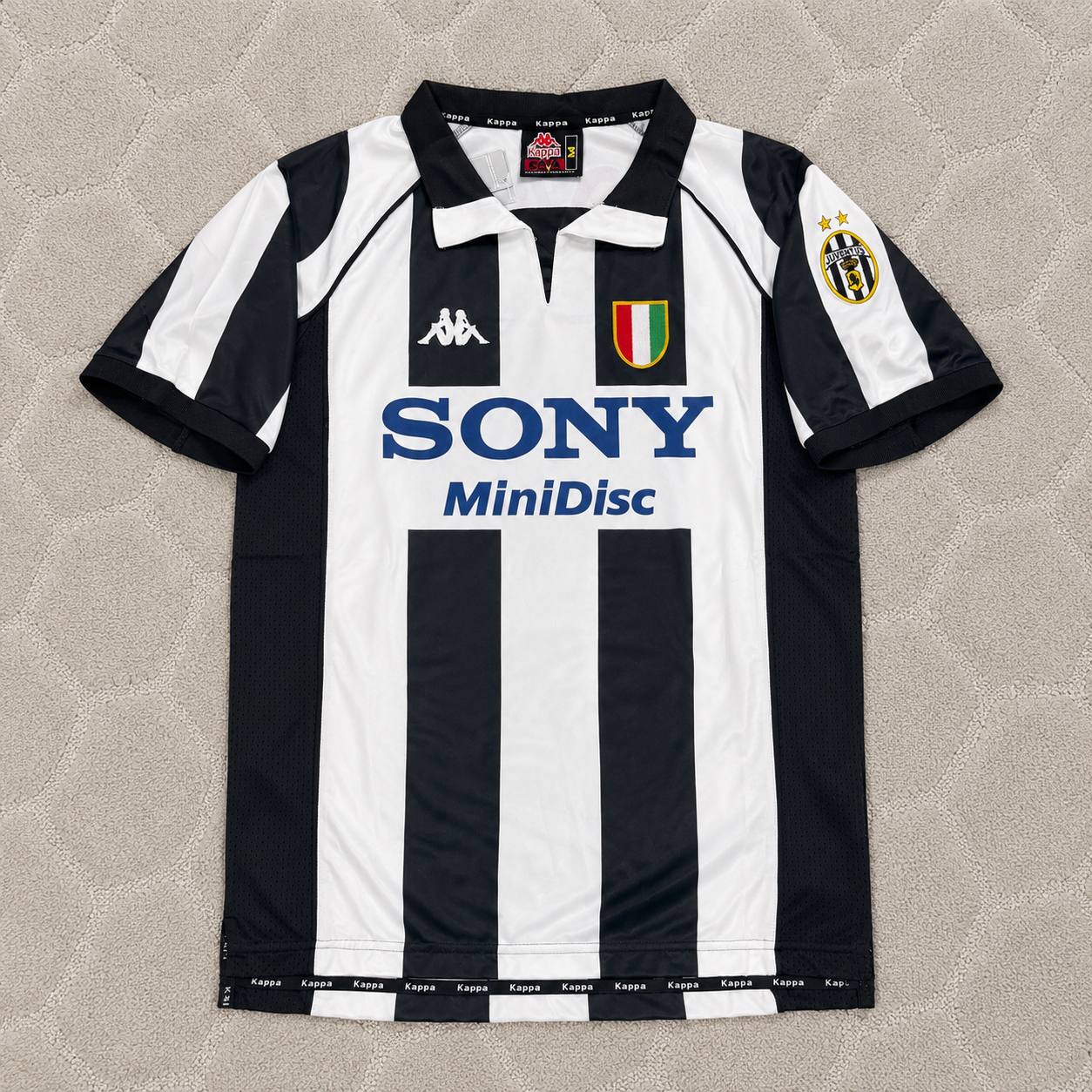 Zinedine Zidane Juventus 1997-1998 Home Retro Football Jersey