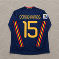 Sergio Ramos - Spain 2010 World Cup Final Retro Jersey Trikot