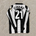Zinedine Zidane 21 - Juventus Home 1997/1998 Retro Kit Jersey Maillot Trikot