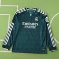 R. Madrid 2026/2027 New Season away long sleeves jersey trikot Maillot soccer shirt fan version