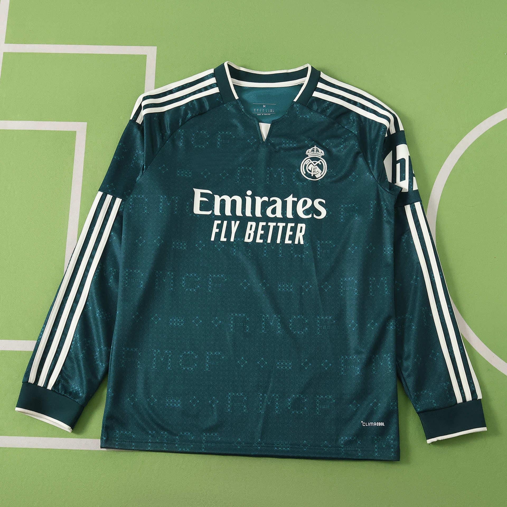 R. Madrid 2026/2027 New Season away long sleeves jersey trikot Maillot soccer shirt fan version
