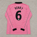 Thierry Henry #6 Juventus 1995 Pink Maglia Kit Jersey Trikot Maillot
