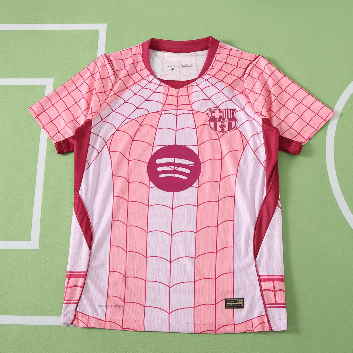 2026/2027 FC Barcelona/Barça Home Spider-Man Concept Player Version Jersey Kit