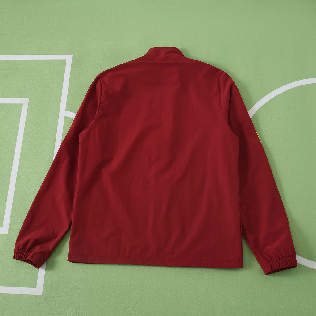 2026/2027 FC Barcelona / Barça red windbreaker Set
