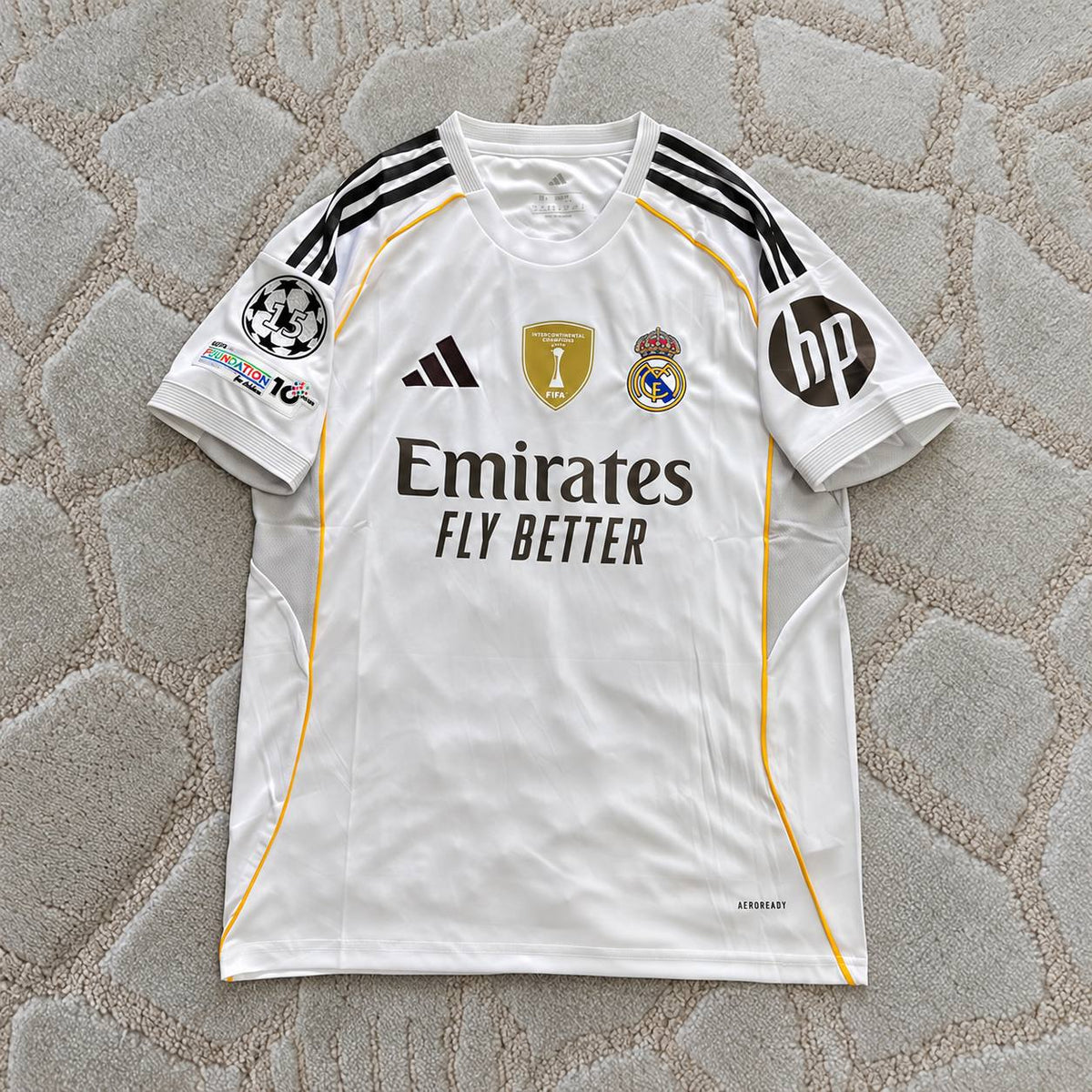 Fede Valverde Real Madrid White New Season 2026 Jersey Kit Soccer Trikot Maillot Maglia