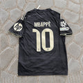 Kylian Mbappe Real Madrid Black New Season 2026 Jersey Kit Soccer Trikot Maillot Maglia