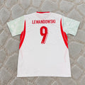 Robert Lewandowski Poland 2026 New Season White Football Jersey