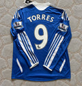 Fernando Torres #9 Chelsea 2011 2013 Long Sleeve Season Football Jersey Kit Trikot Maillot Maglia Soccer Shirt