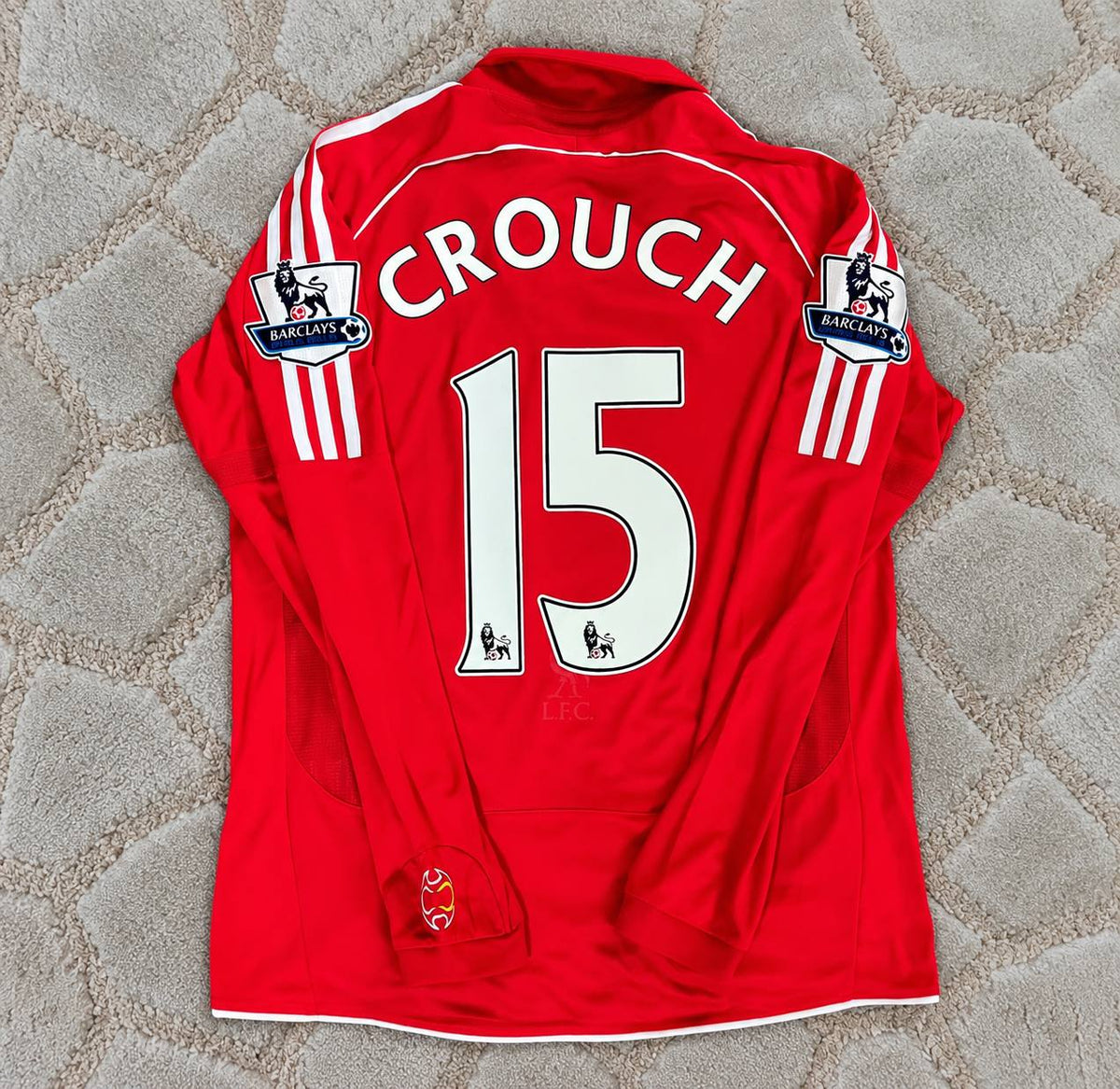 Peter Crouch Liverpool 2007 2008 Retro Football Jersey Kit Soccer Shirt Trikot Maillot Maglia