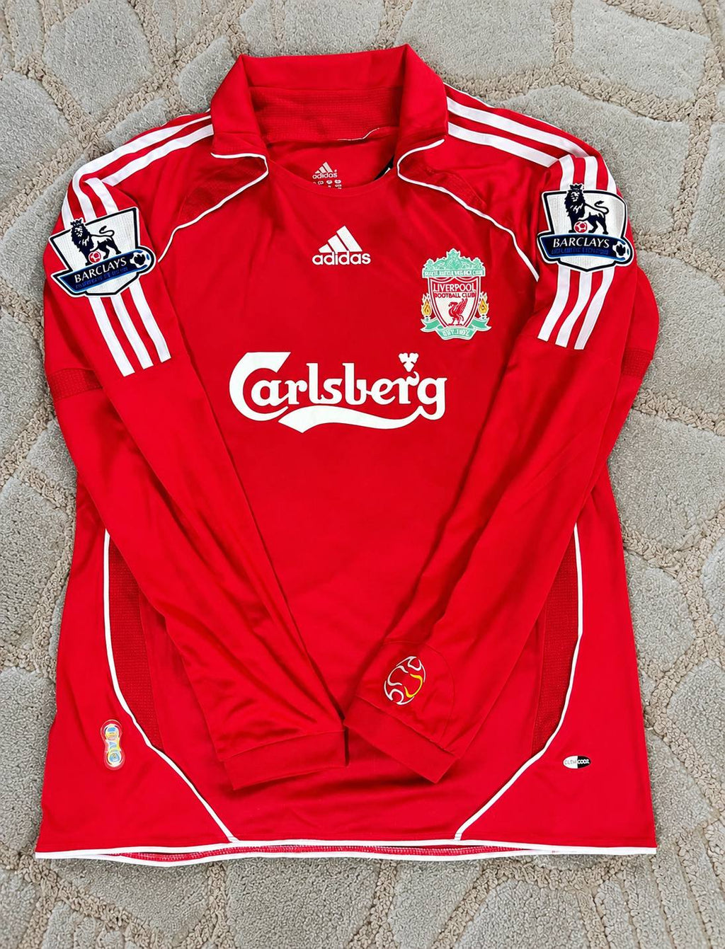 Peter Crouch Liverpool 2007 2008 Retro Football Jersey Kit Soccer Shirt Trikot Maillot Maglia