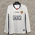 Manchester United Retro 2007 2008 Retro Long Sleeve Football Jersey Kit Trikot Maillot Maglia Soccer Shirt