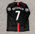 David Beckham #7 Manchester United Retro Football Jersey Kit Trikot Maillot Maglia Soccer Shirt