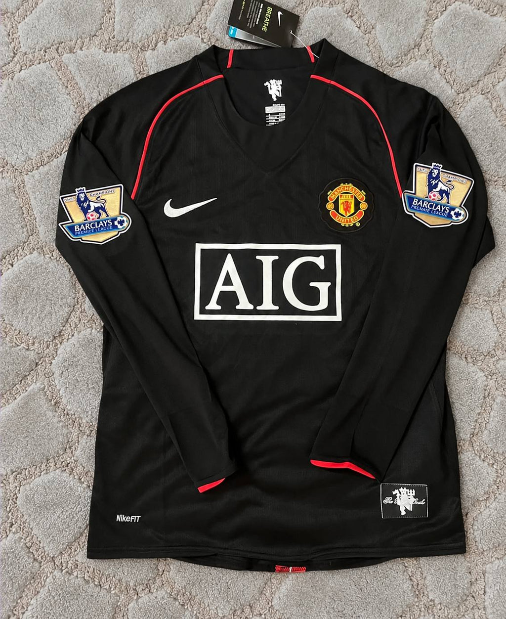 David Beckham #7 Manchester United Retro Football Jersey Kit Trikot Maillot Maglia Soccer Shirt