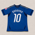 Landon Donovan LA Galaxy 11/12 Season Away Retro Blue Jersey Trikot Soccer Shirt