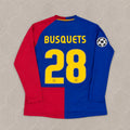 Sergio Busquets Barcelona 2009 Champions League Final Retro Jersey